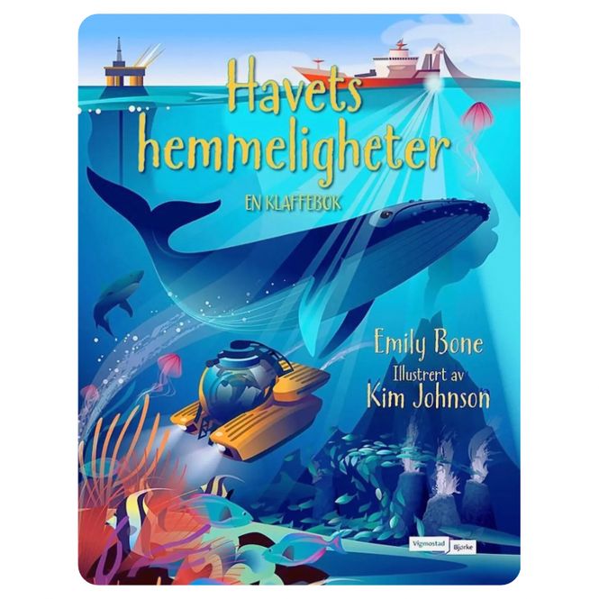 Hovedbilde Havets hemmeligheter. En klaffebok 