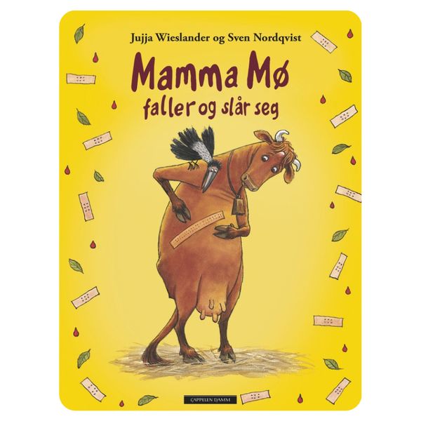Mamma Mø faller og slår seg 