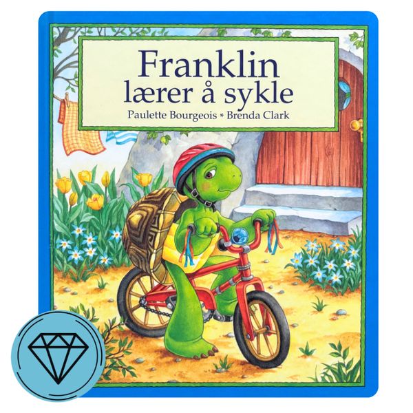 Franklin lærer å sykle