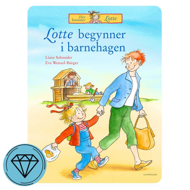 Hovedbilde Lotte begynner i barnehagen 