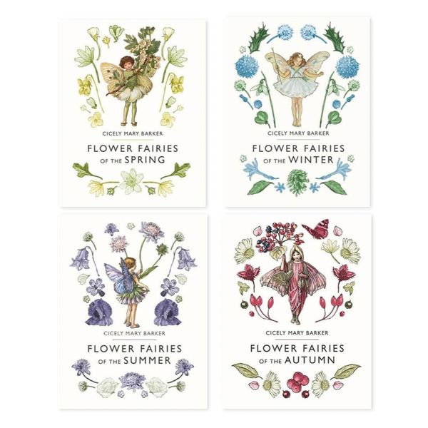 Set of Four Seasonal Flower Fairy Books