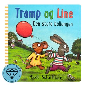 Hovedbilde Tramp og Line. Den store ballongen 